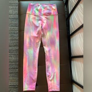 Lululemon Wunder Train High-Rise Tight 25” In Psychedelic Wash